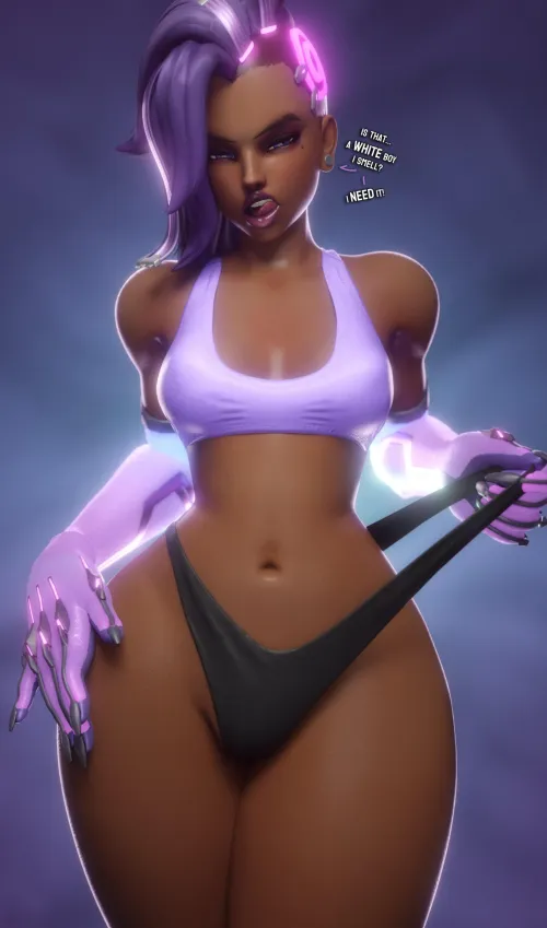 Thumbnail Divinosia Renders Sombra Smitty Overwatch: A Rule34 Rendition