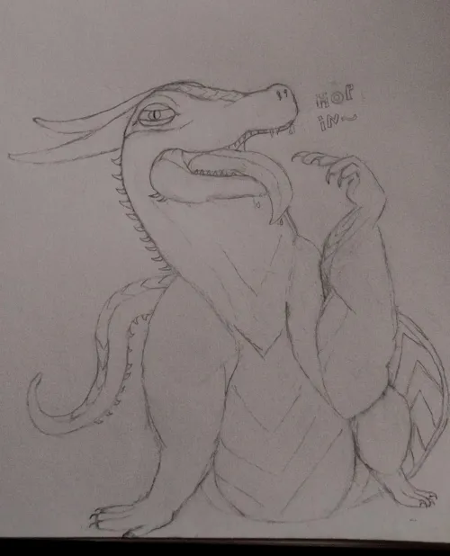 Thumbnail Engage with the Dragoness Vore Art by Gorelover1313