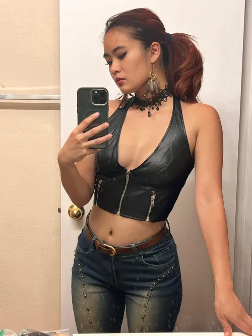 Thumbnail Leather and Lace: The Ultimate Combo by corvixxfeon