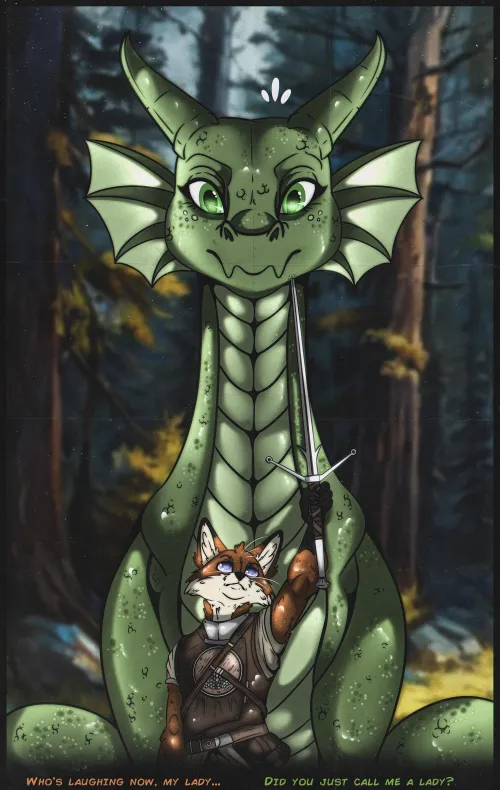 Thumbnail Discover Whos Laughing Now in this Furry Tale by 0lFoxl0