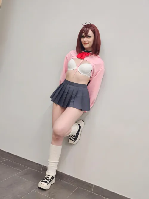 Thumbnail Uniform Seduction: Momo Cosplay Finesse
