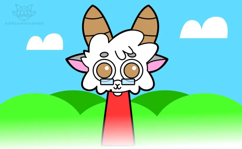 Thumbnail Creative Character: Adrianhooves' Sprunkiii Fursona | Category: Furry