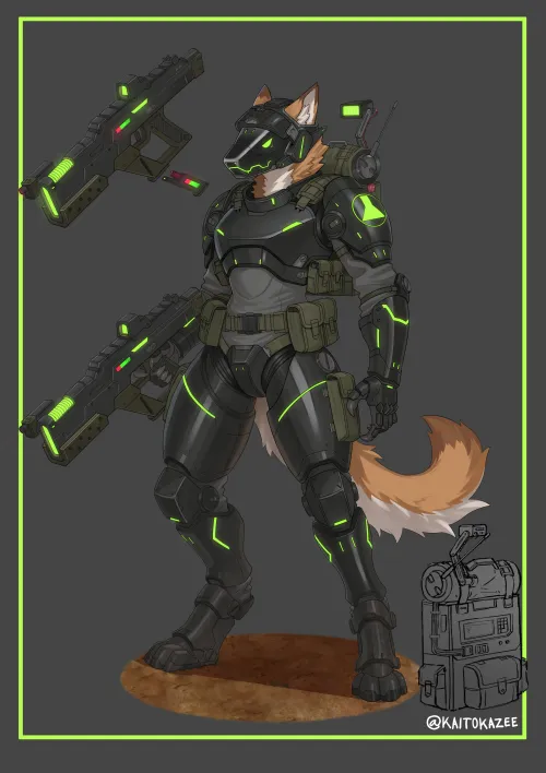 Thumbnail Kaito-Kaze's Stunning Furry Creations | furry