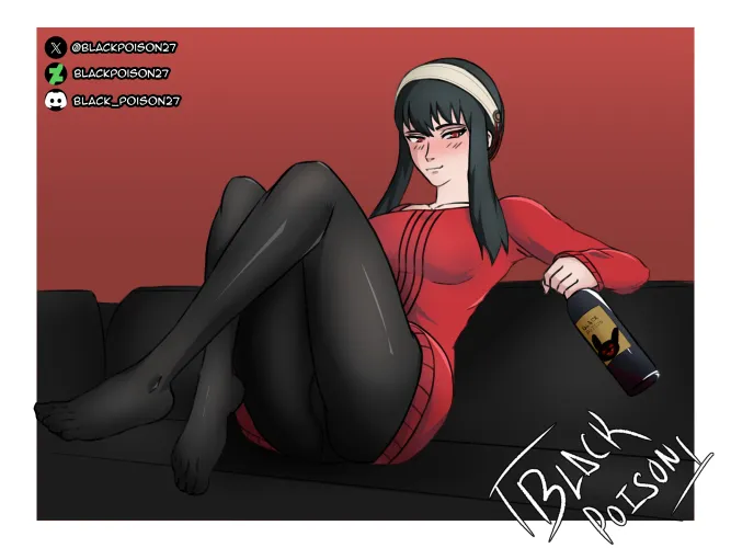 Thumbnail Yor Forger BlackPoison27 SPYxFamily: A Dive into Ecchi Art | BlackPoison27