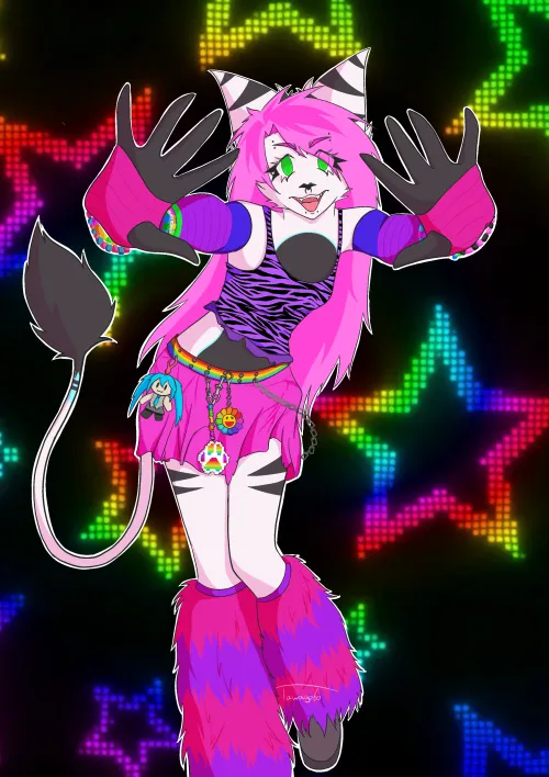 Thumbnail Creating My Lombax Fursona Art by UwUyenne | Furry Category