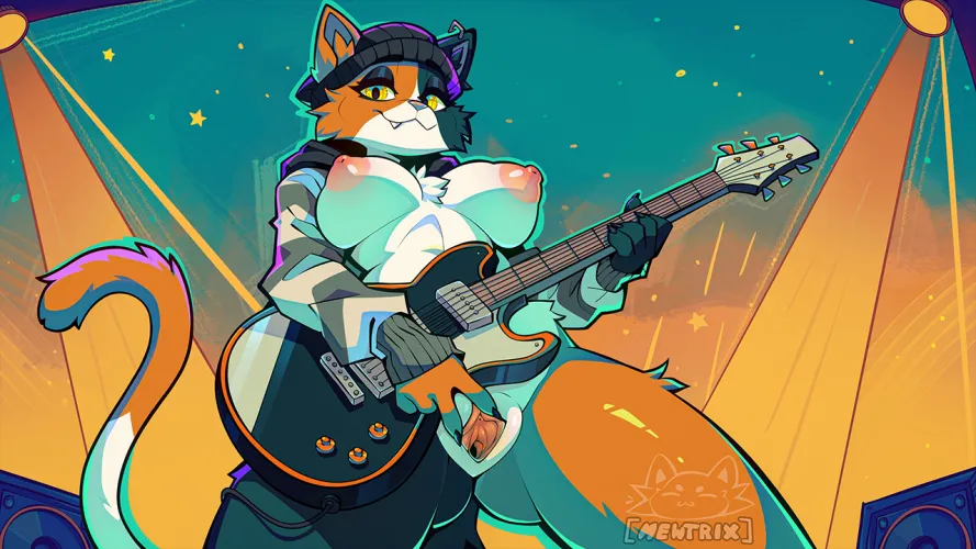 Thumbnail MewtrixArt Introduces 'Meowskulls F MewtrixArt' - An Intriguing yiff Piece
