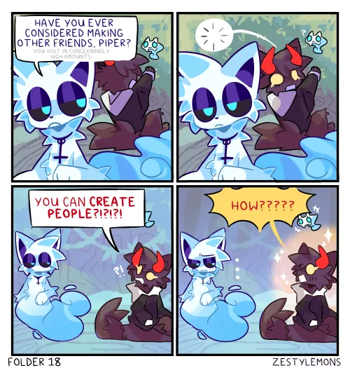 Thumbnail Friendship through Art: Iazuli's Zestylemonss Art Creation