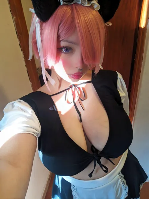 Thumbnail Maid Cosplay Fantasies: A Playful Morning Routine by babygirlkittenxo