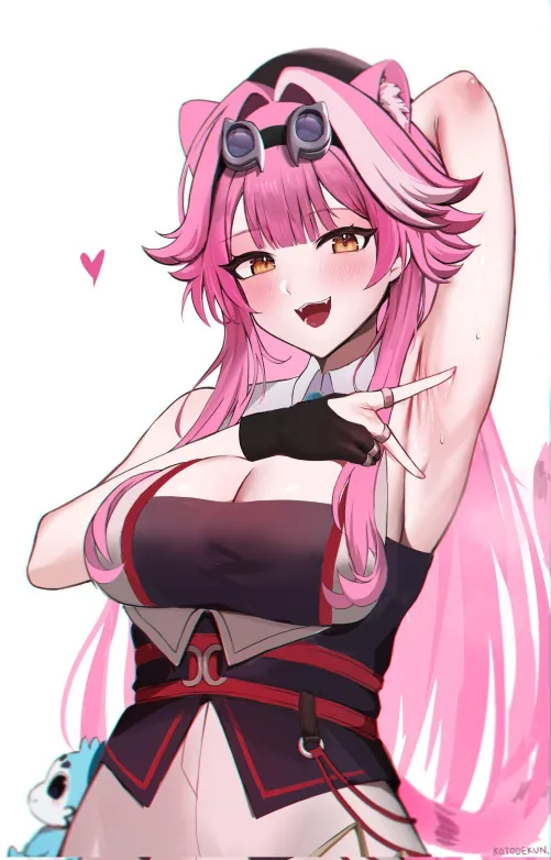 Thumbnail TsjessyWitty Explores Raora Panthera Hololive in the World of AnimeArmpits