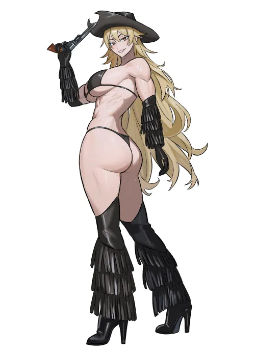 Thumbnail Discover Clarice the Cowgirl by TheTMoneyMan | fitdrawngirls