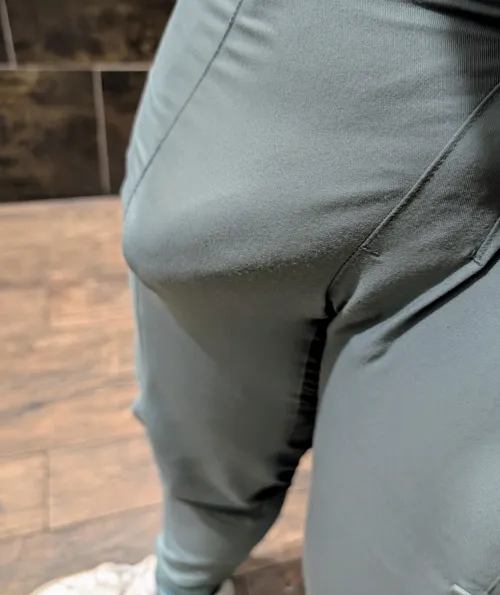 Thumbnail Catch a Glimpse of a 35 Straight Bulge in the Work Bathroom