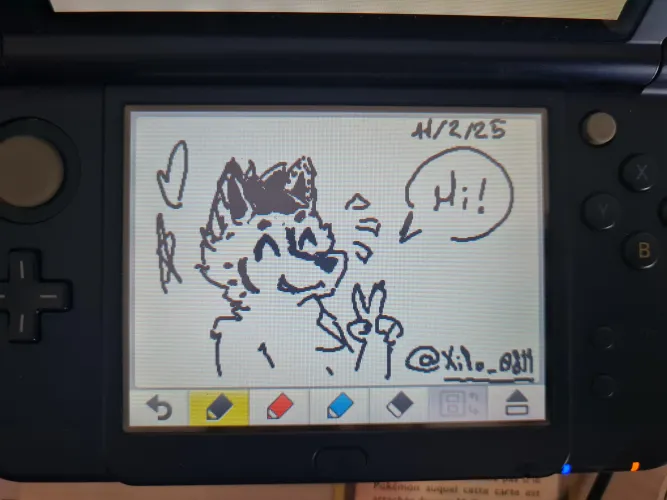 Thumbnail Furry Art on 3DS: Explore _Kourosh_'s Little Drawing