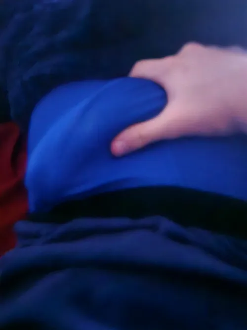 Thumbnail Straight and Laying in Bed at 20 by TumbleweedWorking193 | Bulges Category