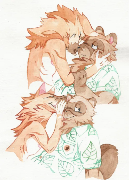 Thumbnail Animal Crossing Fanart by Terrible_Dot5553 | Furry Category