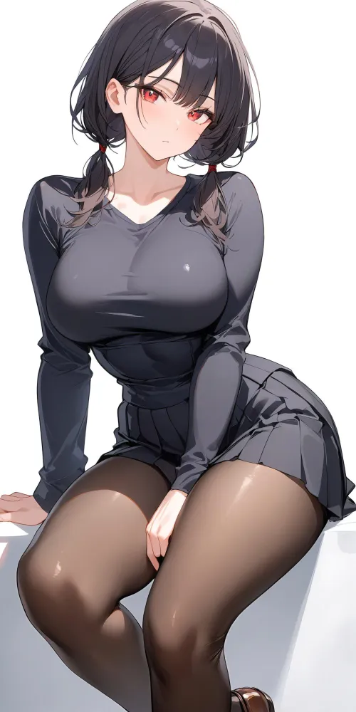 Thumbnail Black Legwear: Elegant Fashion Choices by CheetahSperm18