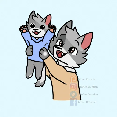 Thumbnail Little Buddy YCH: Delightful Furry Creations by ToffeeCreation