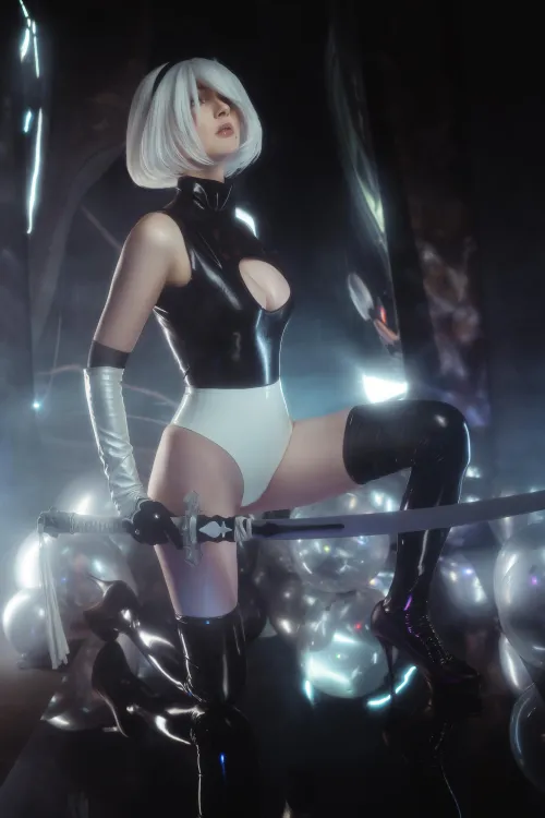 Thumbnail BellatrixAiden's 2B Cosplay Perfection Unveiled