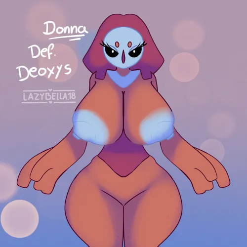 Thumbnail New PokePorn Star: Donna Defence Deoxys Debut - By Lazybella18