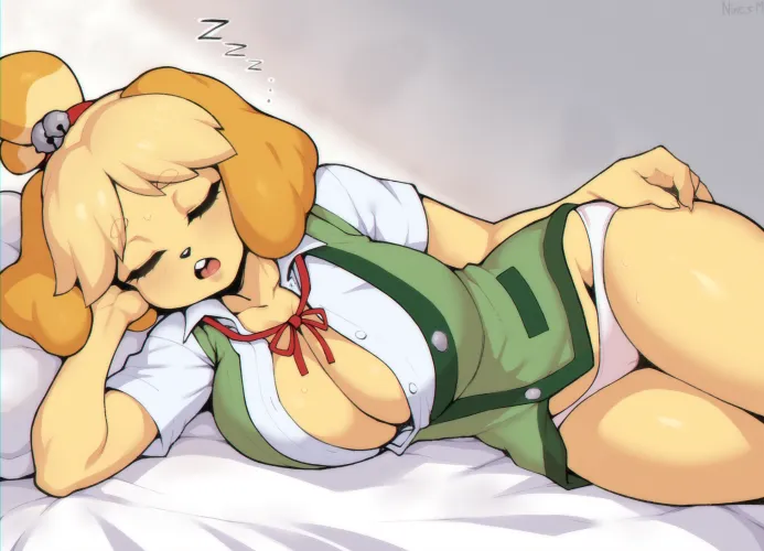 Thumbnail Seductive Scenes: Sleeping F Ninesm with No-Cake-4781 | Yiff