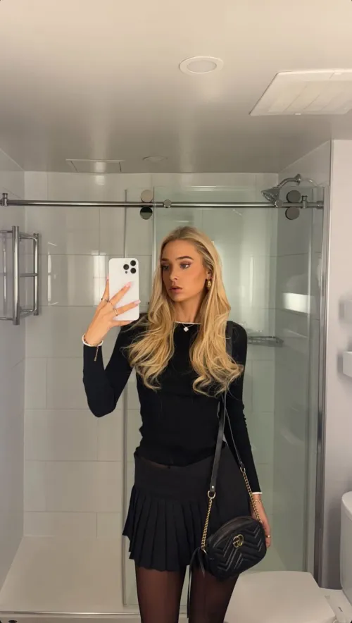 Thumbnail Olive_oil_twist in a Stunning Skirt | Alluring Tightdresses