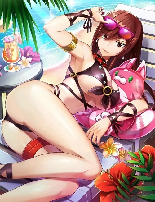 Thumbnail Seductive Beach Photos: Beach Erza Fairy Tail by A_MASSIVE_PERVERT