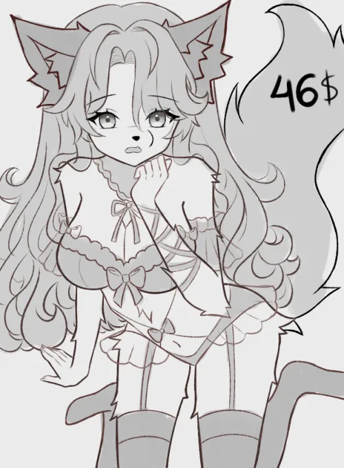 Thumbnail Zoe_BlakeArt Presents: YCH Sweet Girl Commission Info