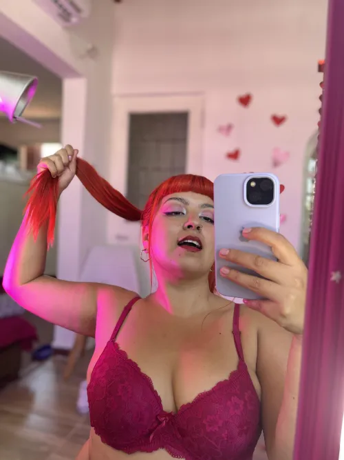 Thumbnail Charming Ponytail Encounters: Dare to Pull by chubbyhotgrl
