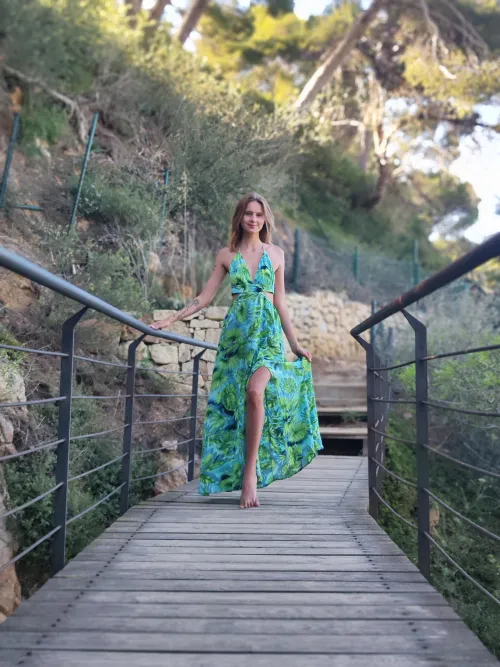 Thumbnail Radiate Angelic Vibes in Sunny Cotton Candy Dress | classygirls