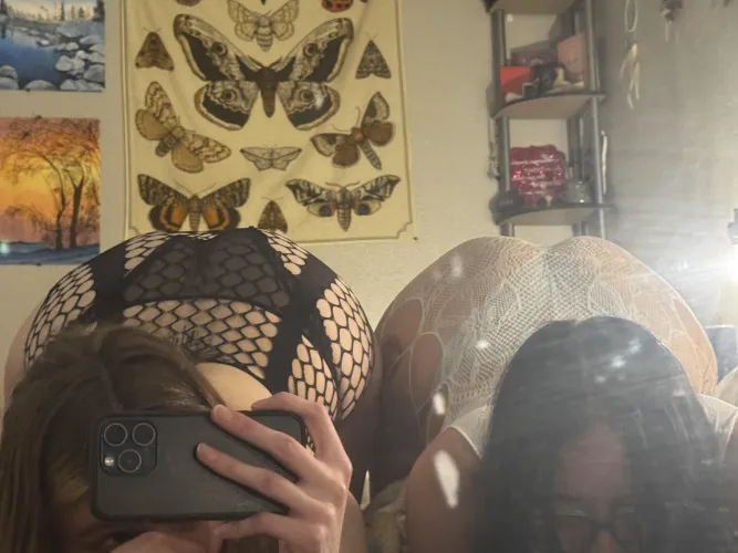 Thumbnail Double the Fun: Two Goth Girls Unveiled by Interesting_Street_5