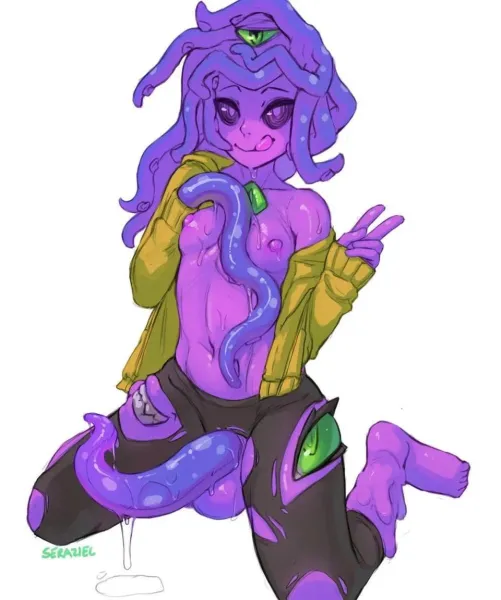 Thumbnail Tentacle Slime Girl: Unique Encounters in Futadom by Ecstatic-Holeforuse