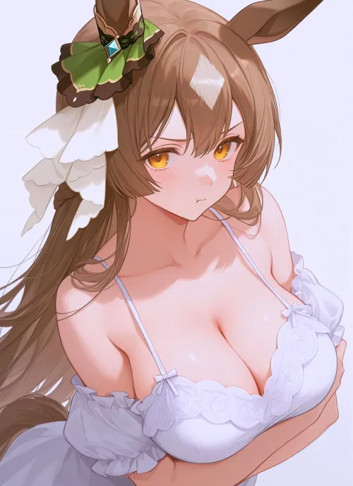 Thumbnail Indulge in OppaiLove with CheetahSperm18's Take on 'Satono Diamond Uma Musume'