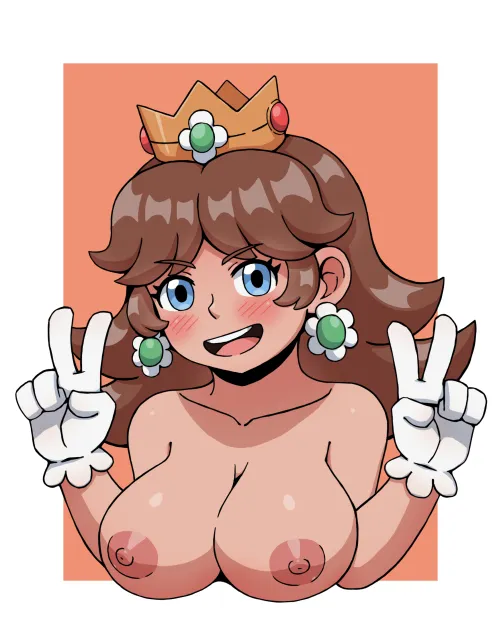 Thumbnail Tixxtoart's Artistry: Princess Daisy's Portrayal | mariorule34
