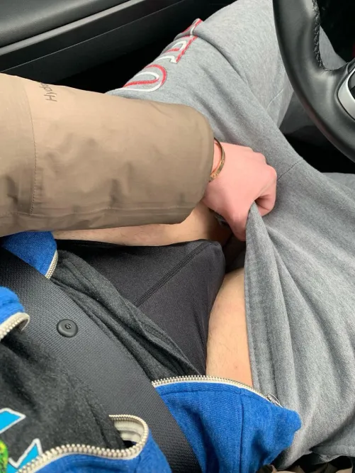 Thumbnail Revving Up with 31 Bi Car Bulging Stories from JonasDelvey
