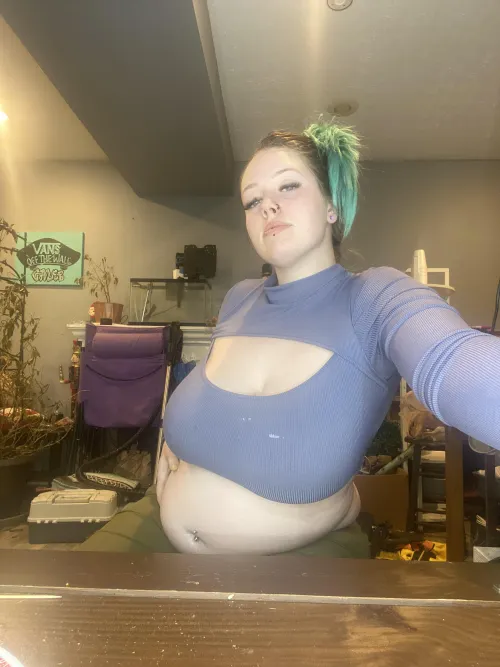 Thumbnail Stuffed to Say the Least - Growth in My Chest and Belly by Slow-Entertainer-956 | Stuffers Category