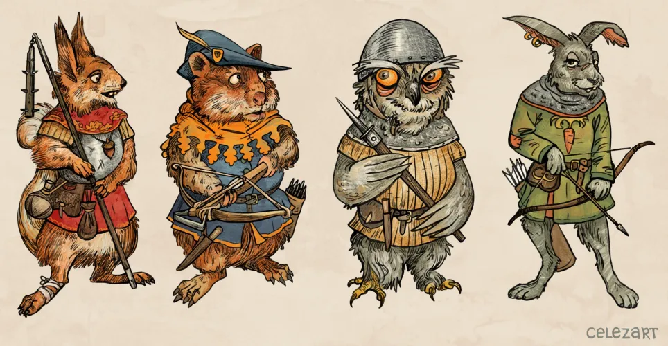 Thumbnail Mythical Beasts Unleashed in Furry Art by Olegeg