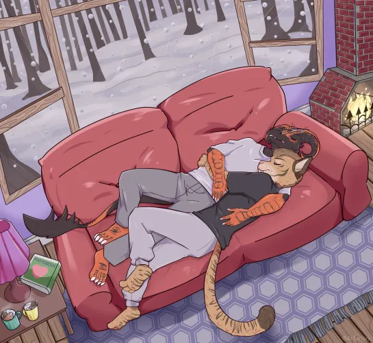 Thumbnail Exploring My Warm Place in Furry Art by Rilaymartins