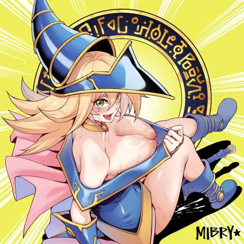 Thumbnail Dark Magician Girl's Spellbinding Attack by Mibry