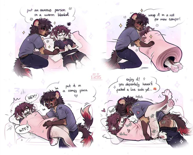 Thumbnail Sushi be like FM fr95: A Tempting Display of Yiff Art | Rommel-Division