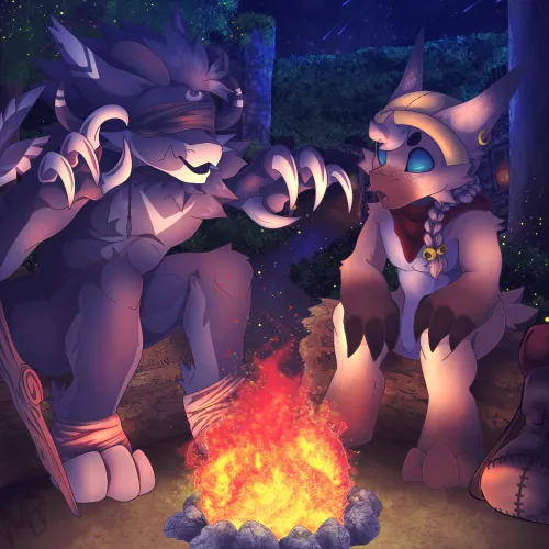 Thumbnail Into the Furry World: Campfire Adventures with Mipmalt