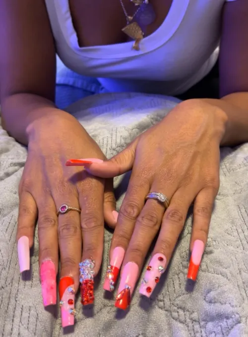 Thumbnail Unleash Passion with Lover Girl Nails: A Nail Fetish Delight | Author: Extension_Poetry_804