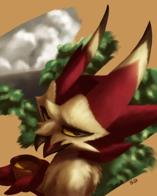 Thumbnail Natural Beauty: Eyeliner Mastery Revealed by ltyleb | furry