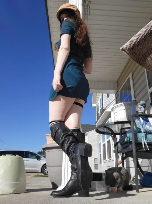 Thumbnail DreamCreamKitten Radiates Beauty in I Love This Dress