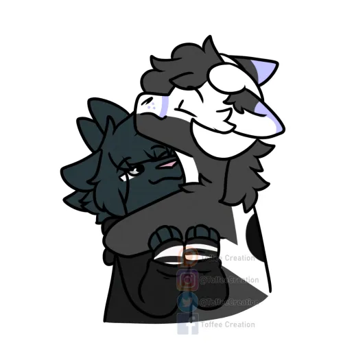 Thumbnail Big Hug YCH Delight by ToffeeCreation - Furry Art Highlighted