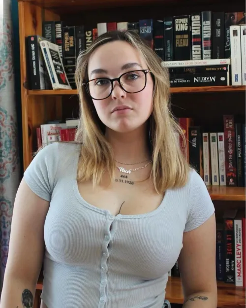 Thumbnail Intellectual Charm: Embracing Bookish Beauty | 2busty2hide