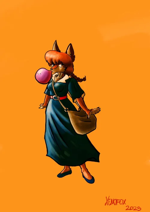 Thumbnail Patty's Charm Captured: Artistic Endeavors by powermikekitsune | furry