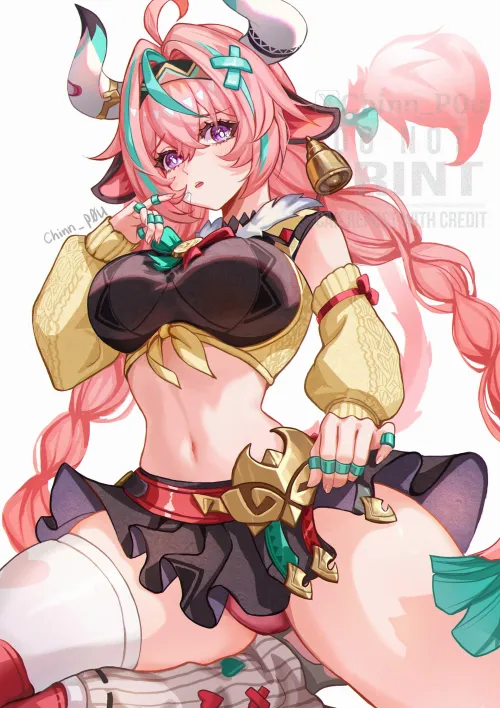 Thumbnail Thicc Varesa Genshin Impact by Silent_Steak_9540: Exploring the Ecchi Side