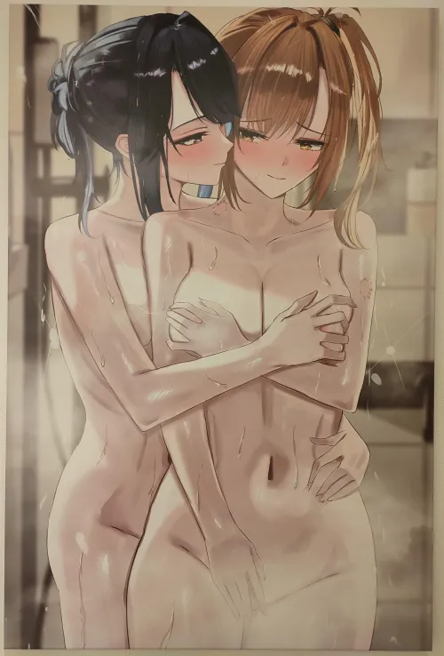 Thumbnail Yuri Artistry: Hijiri and Itsuki Takao - Failure Frame Art Depiction