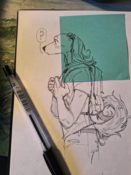 Thumbnail Confused Furry Art by Me - Donburidog's Creations Revealed