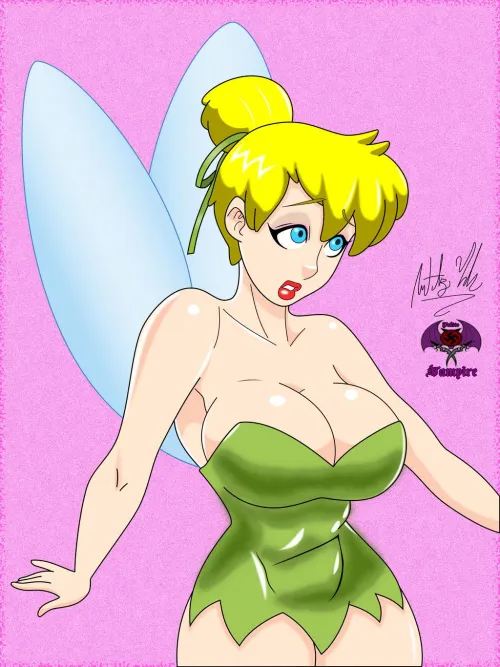 Thumbnail Tinkerbell's Sensual Side: Art by XDark83 | disneyporn