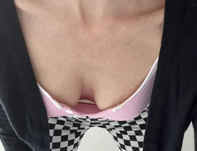 Thumbnail Post Workout Surprise: Downblouse Exposed by Sweettealovesme